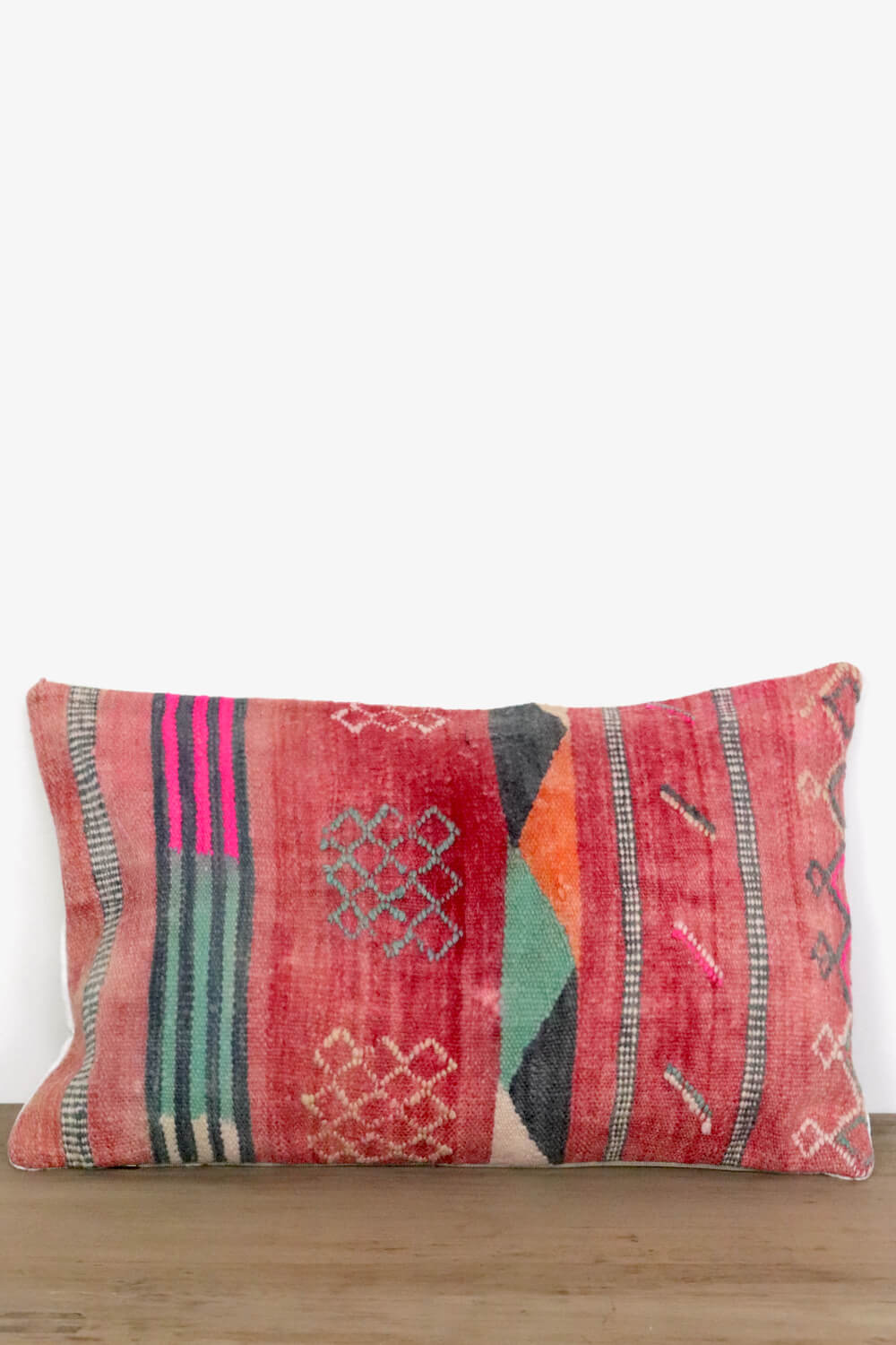 Vintage Teppichkissen Marokko 60x40 