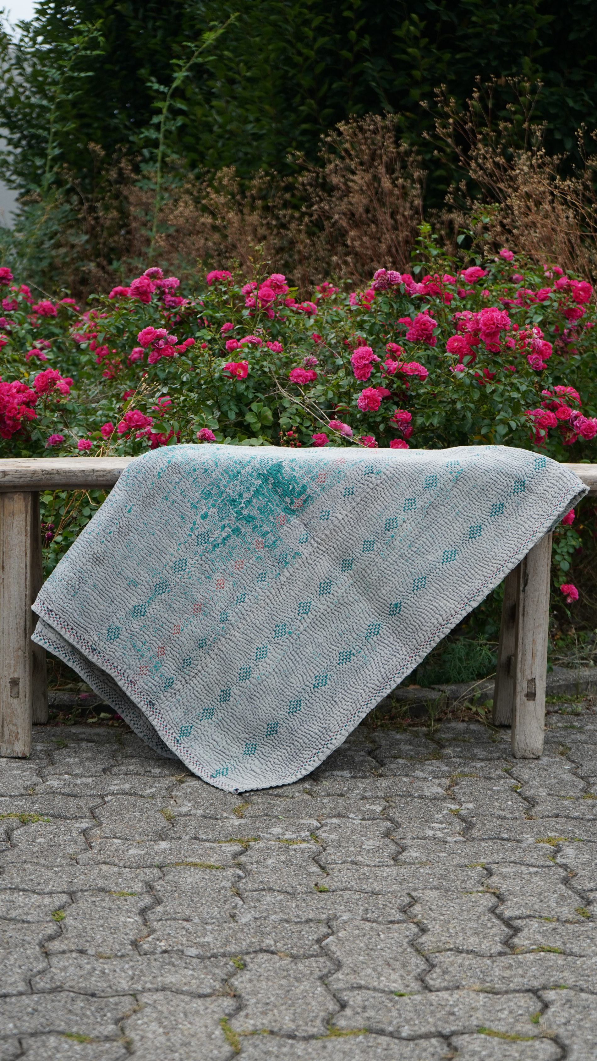 Flickendecke Vintage - Baumwolle
