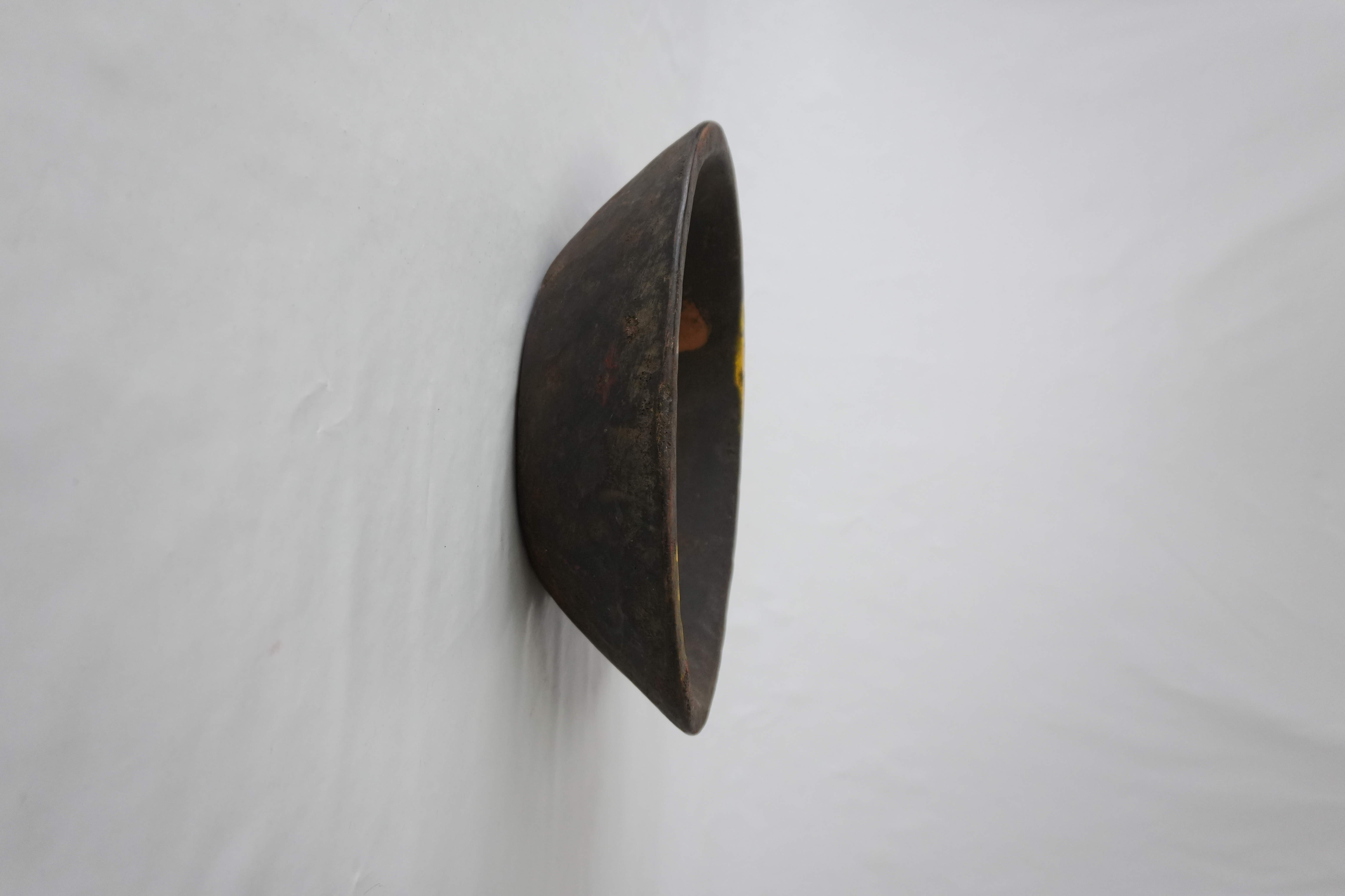 alte Holzschale Indien antik Ø36 cm 