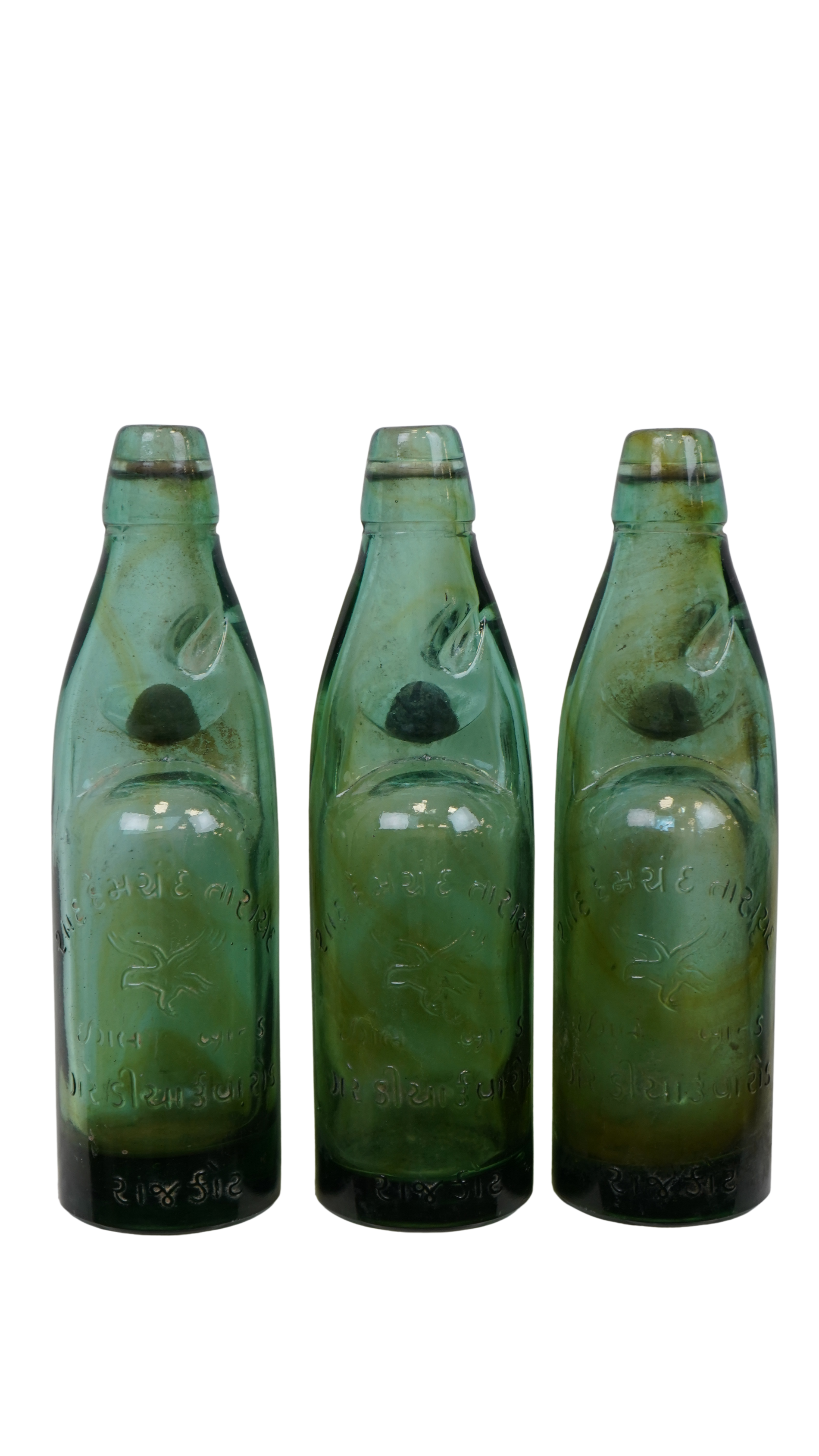 Vintage Codd-Neck-Flaschen – historische Glasraritäten