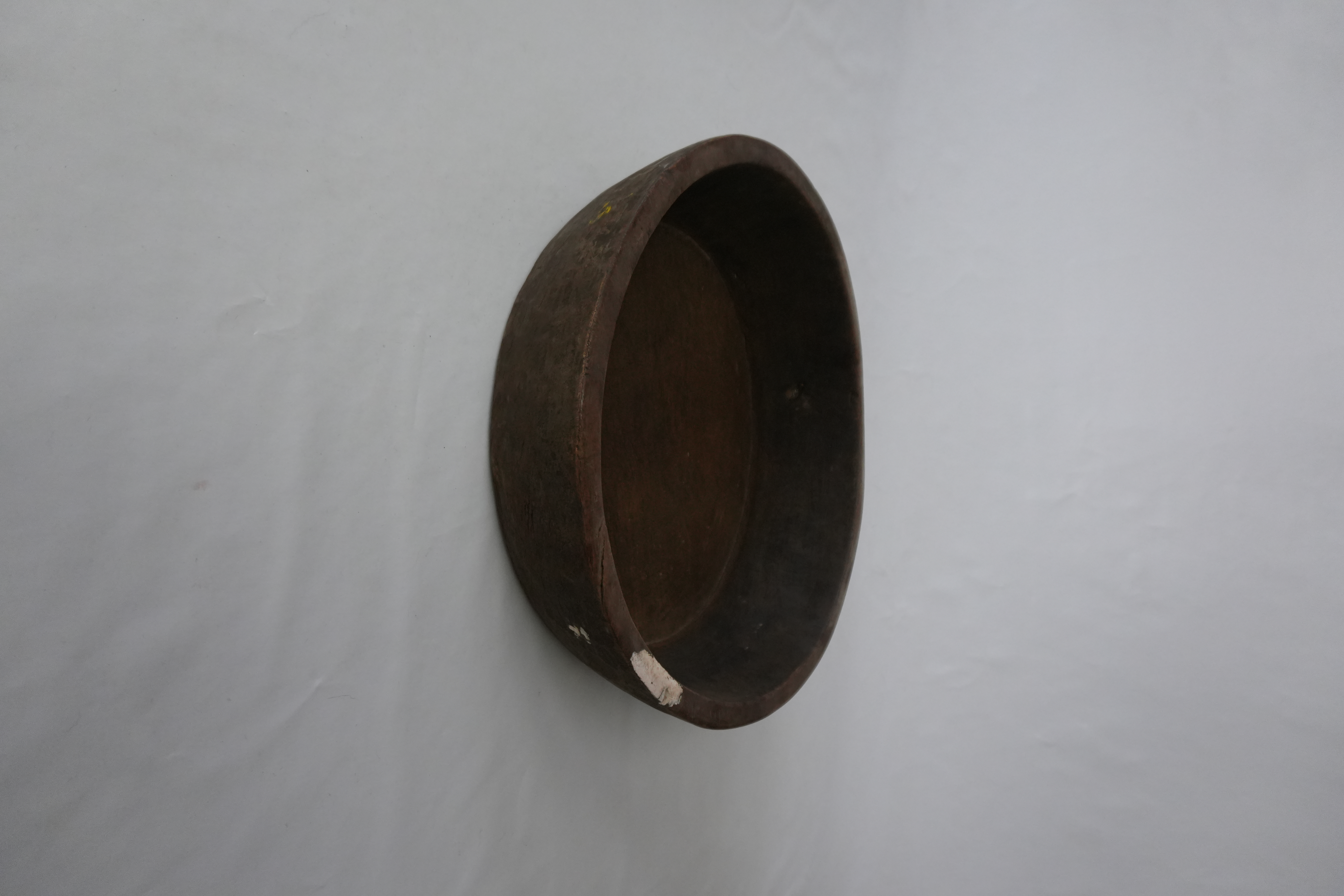 Runde Holzschale antik rustikal, Ø 40 cm  