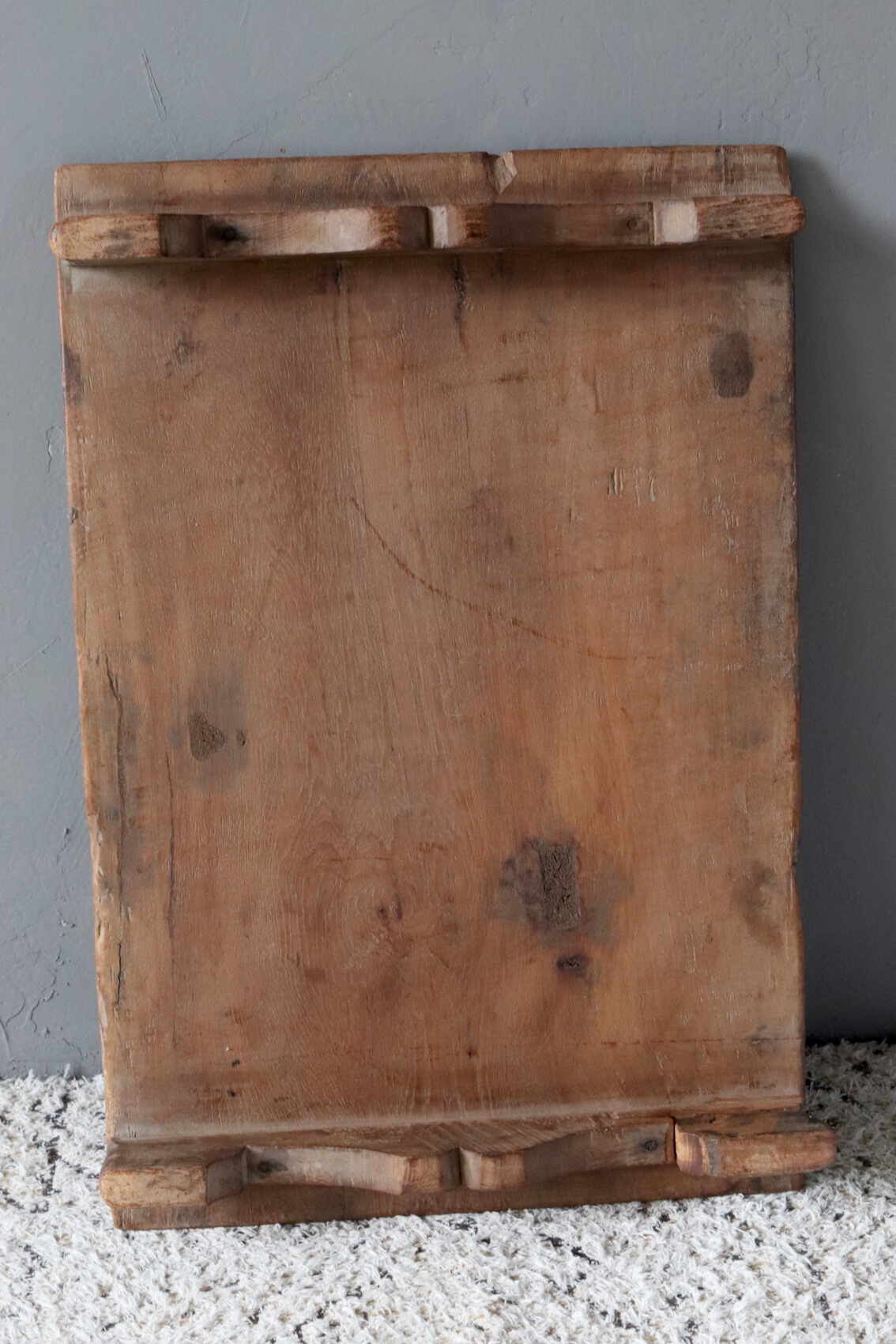 Antique brwon wooden tray 63x42 Antique brwon wooden tray 63x42