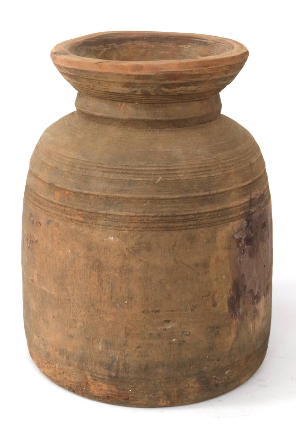 Holzvase antik Nepal, 30xø24 Holzvase antik Nepal, 30xø24