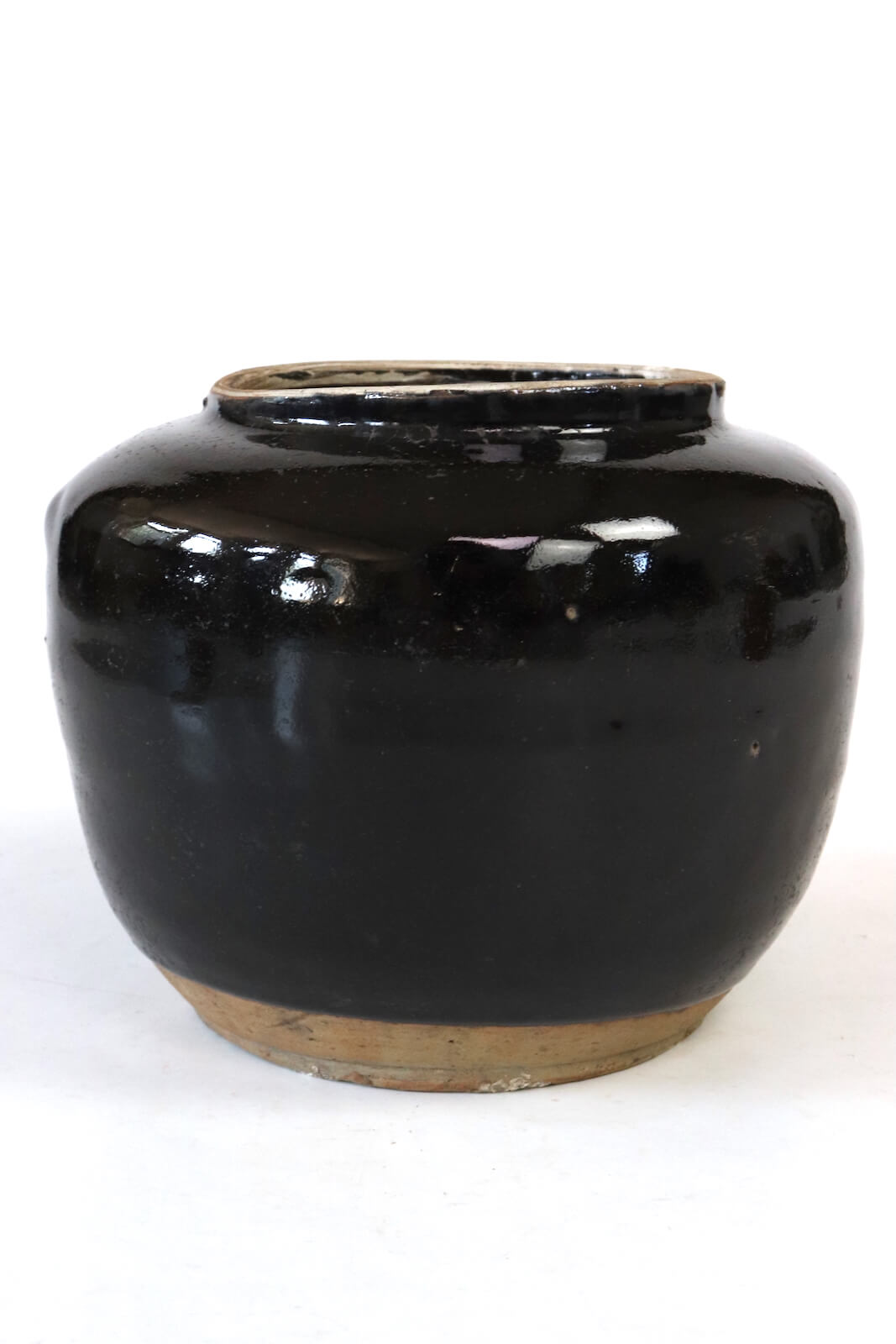 Alte Keramik Vase China, 19xØ22 Alte Keramik Vase China, 19xØ22