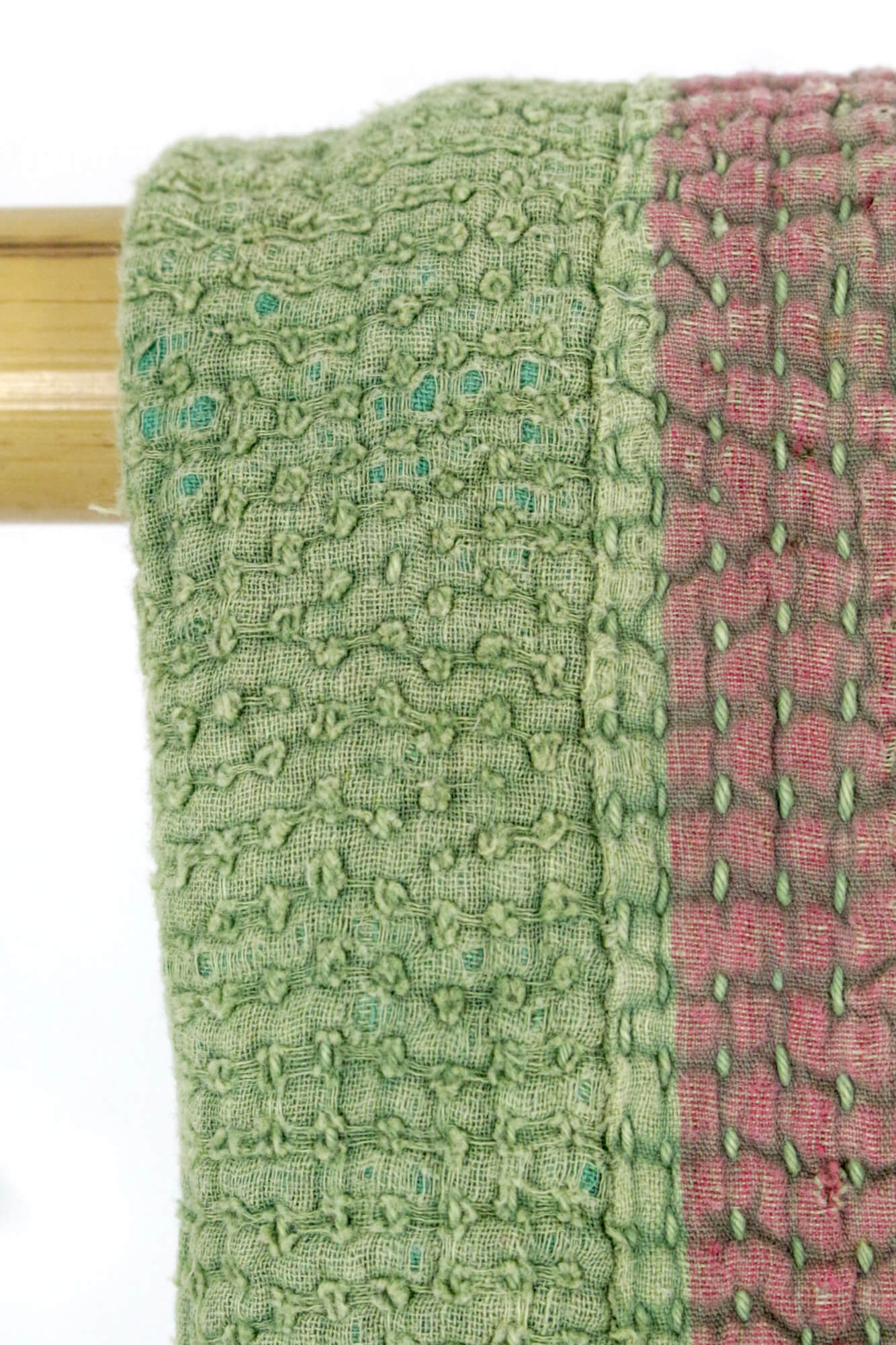 Decke aus Vintage Stoffen, Indien Decke aus Vintage Stoffen, Indien