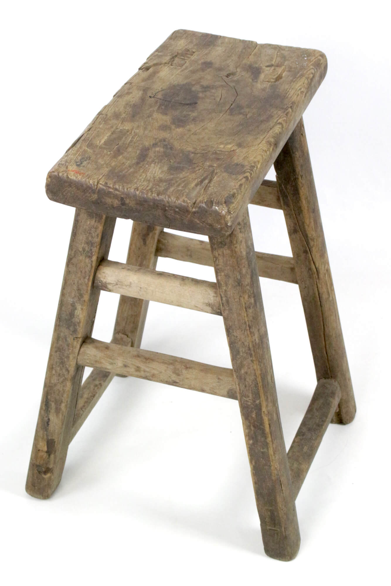Holzhocker antik rustikal Wabi Sabi Holzhocker antik rustikal Wabi Sabi