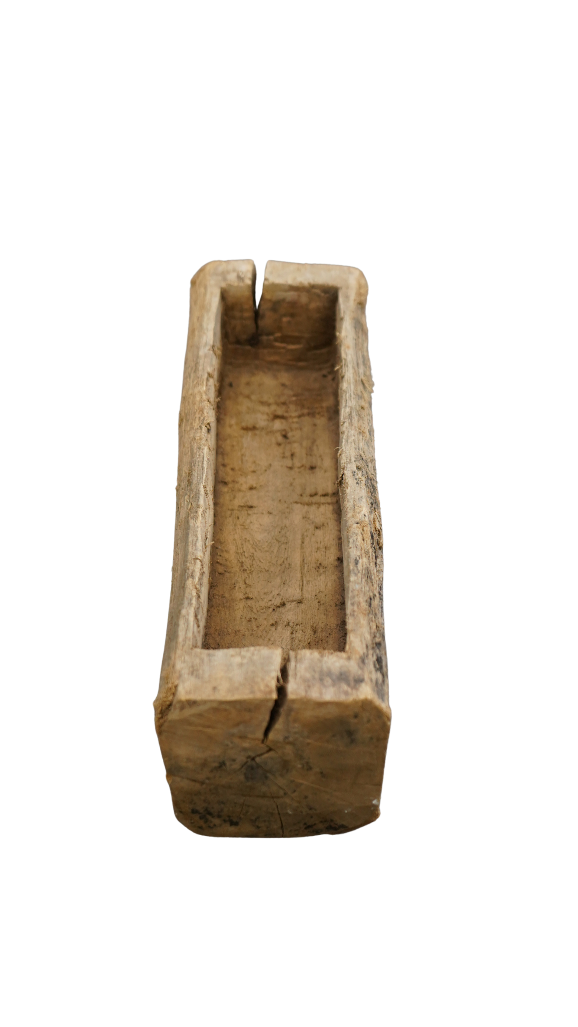rustikale Massivholz Holzschale