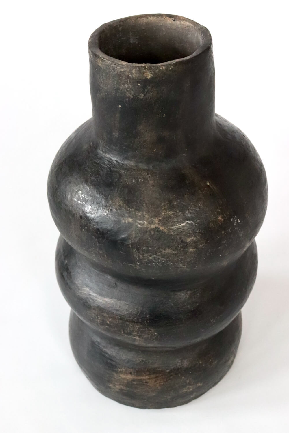 keramik vase groß schwarz