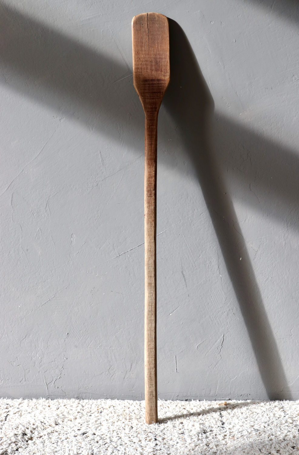 Antique wooden spatula