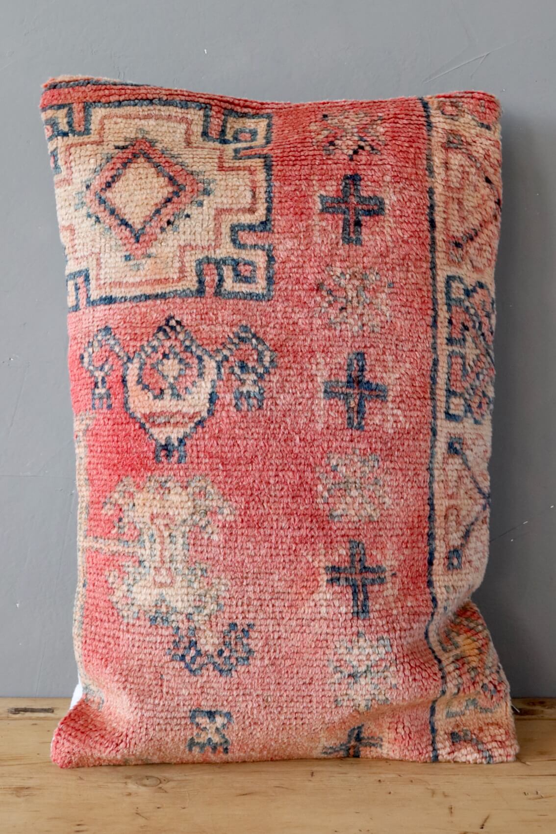 Vintage Berber kilim cushion  60x40