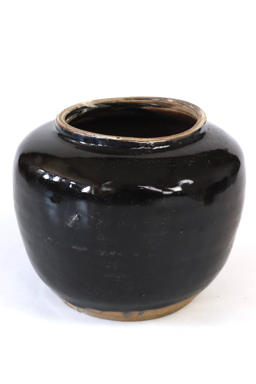 Alte Keramik Vase China, 19xØ22 Alte Keramik Vase China, 19xØ22