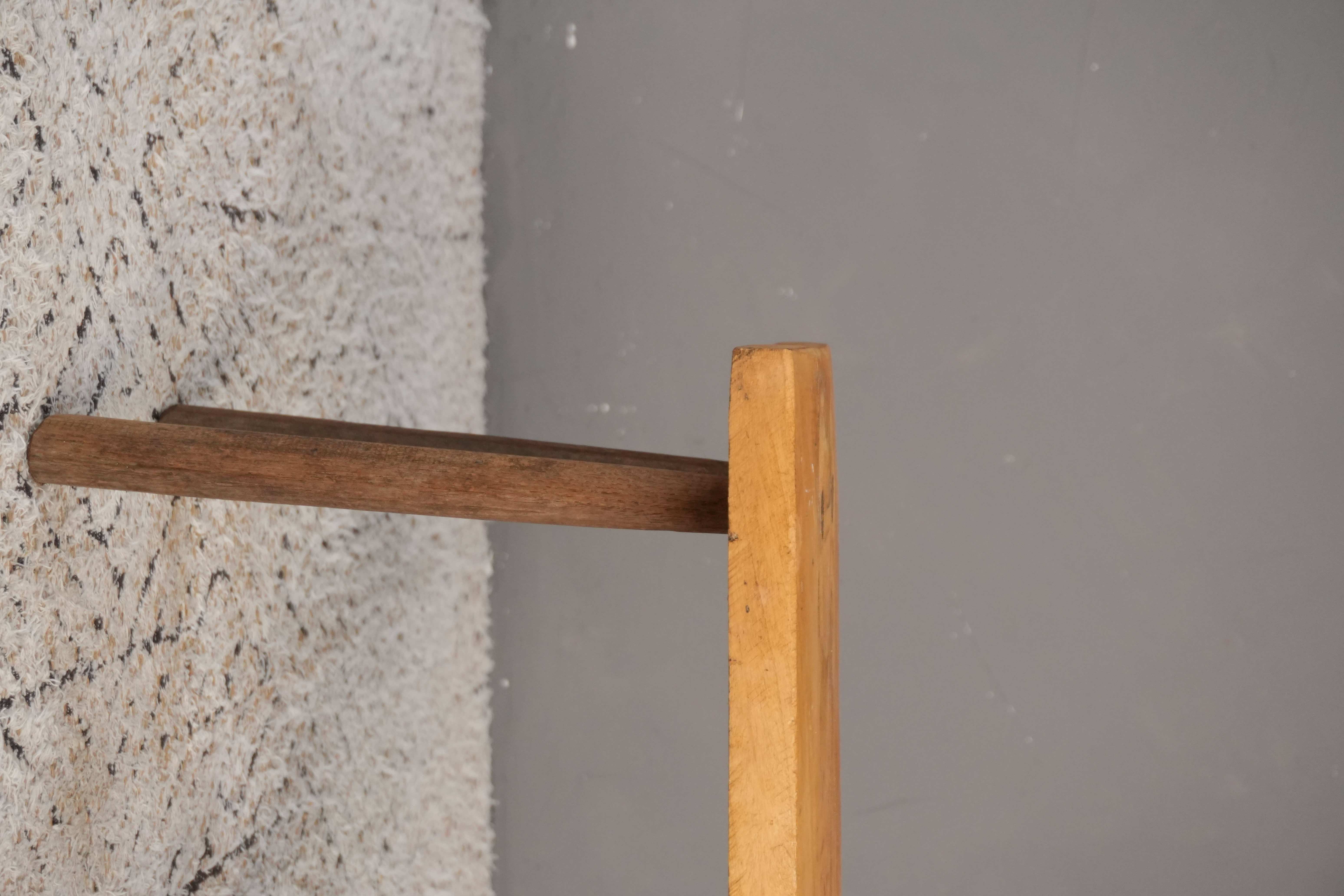 Antique Chinese wooden stool 