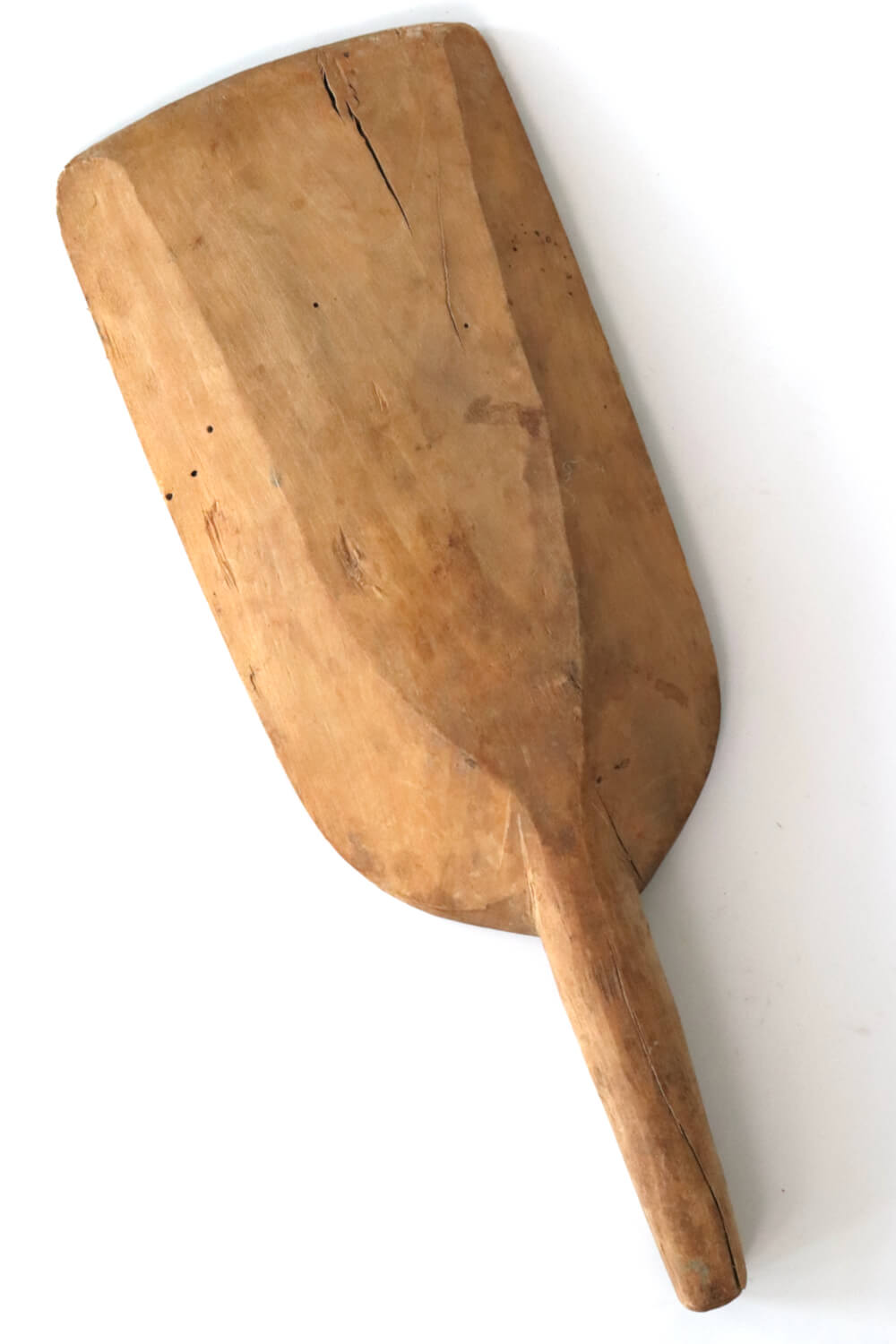 Antike Mehlschaufel aus Holz, 33x12