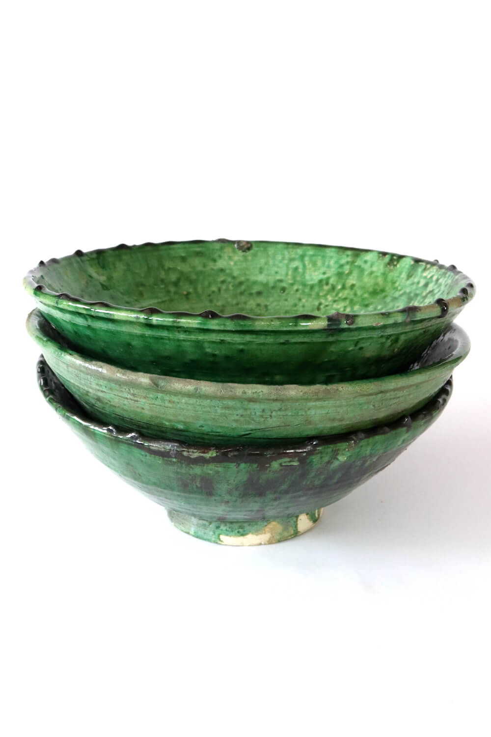 Salatschüssel Keramik grün ø 30 cm