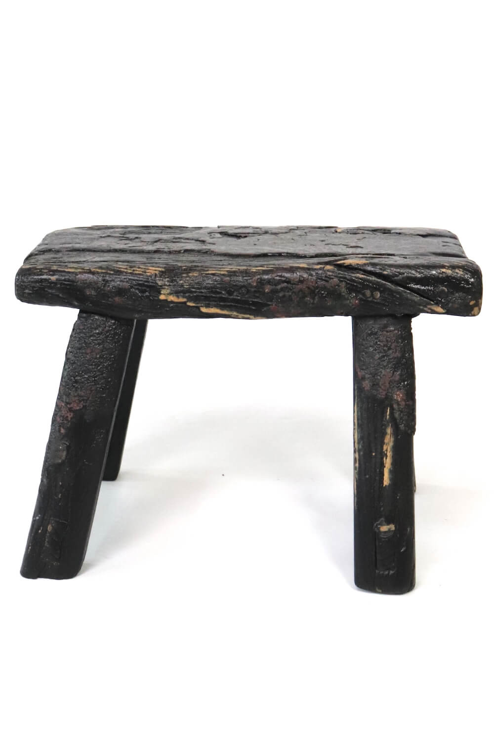 Chinese baby stool black