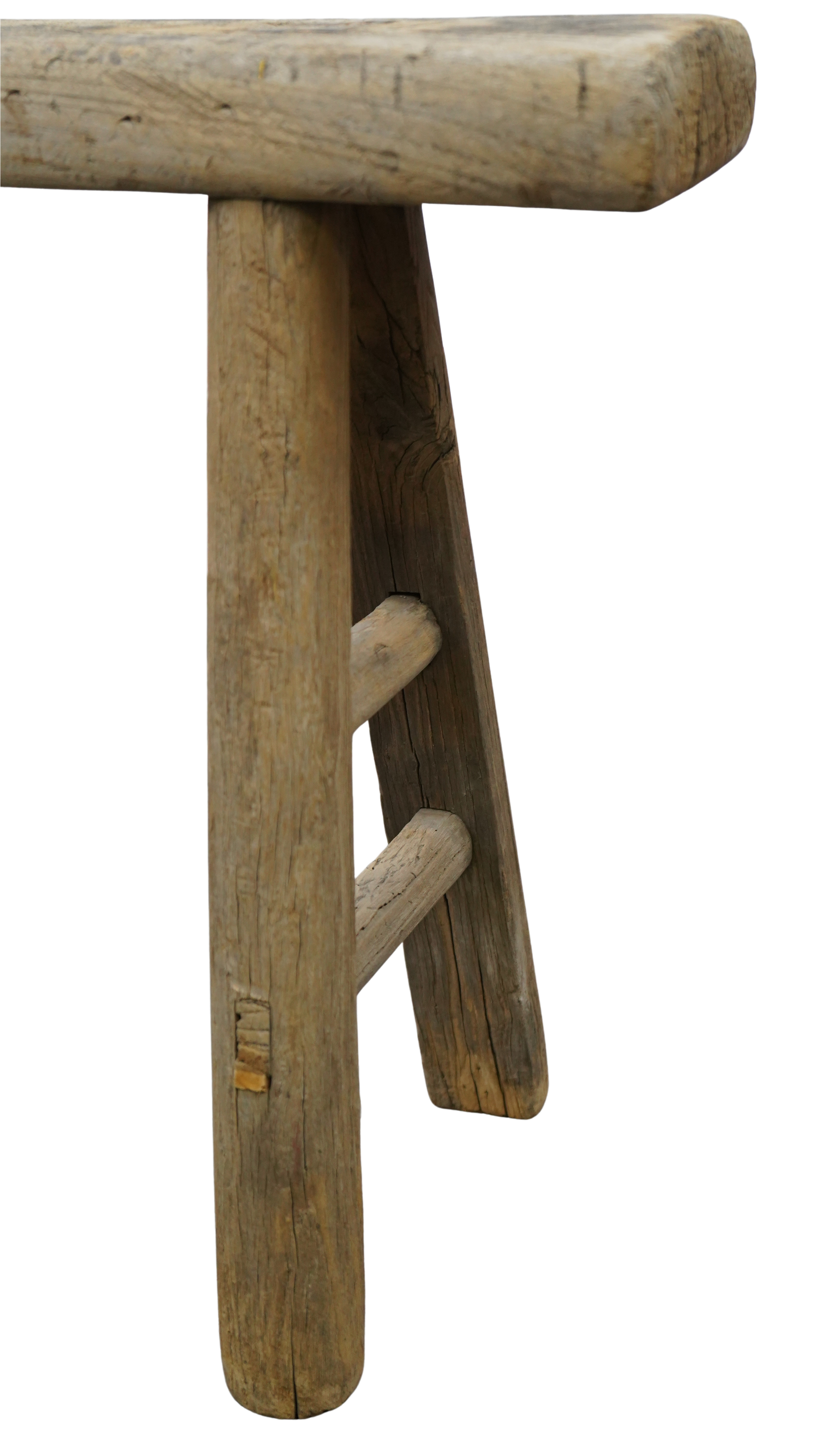 massive chinesische Holzbank 120 cm