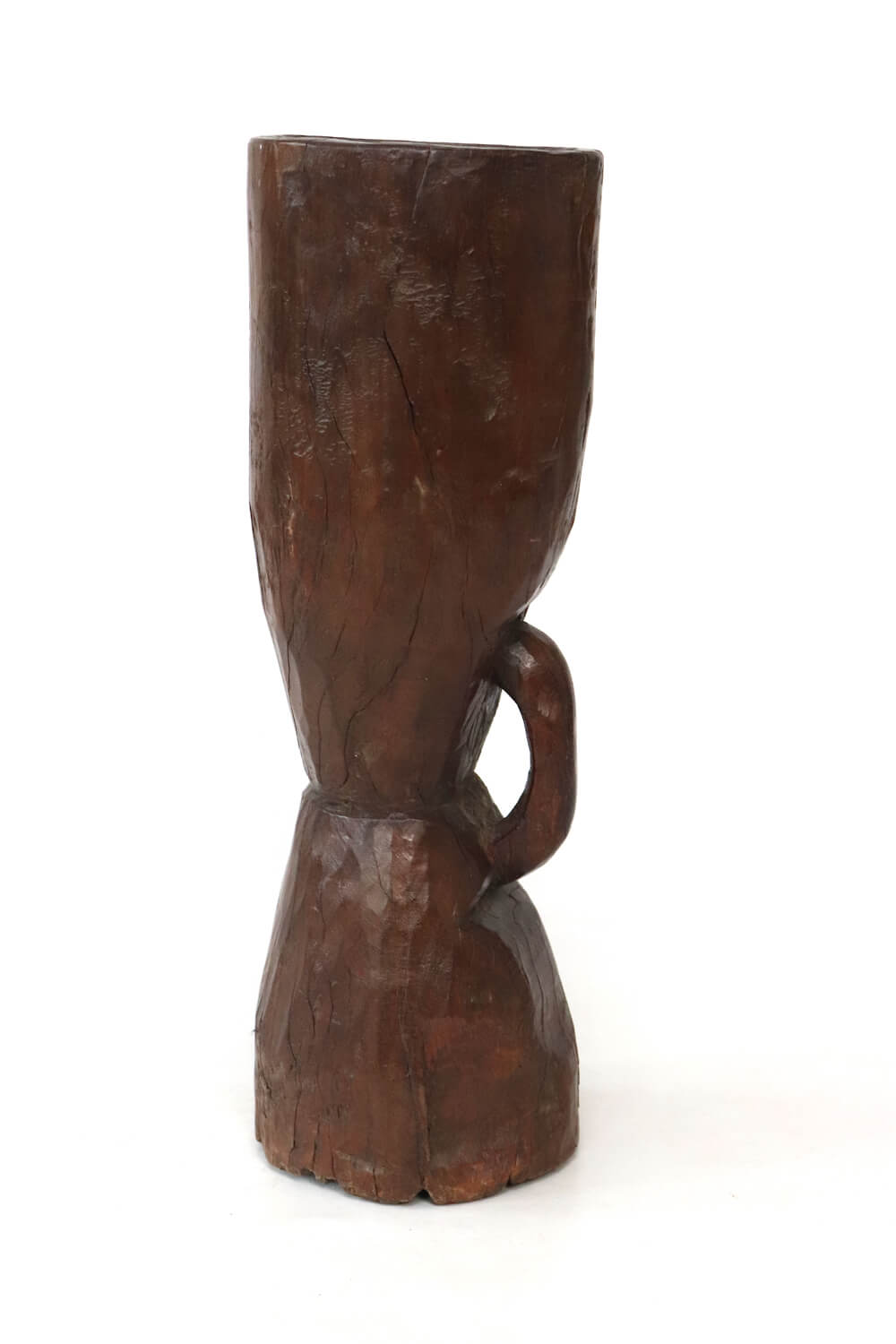 Mörser aus Holz antik Indien Mörser aus Holz antik Indien