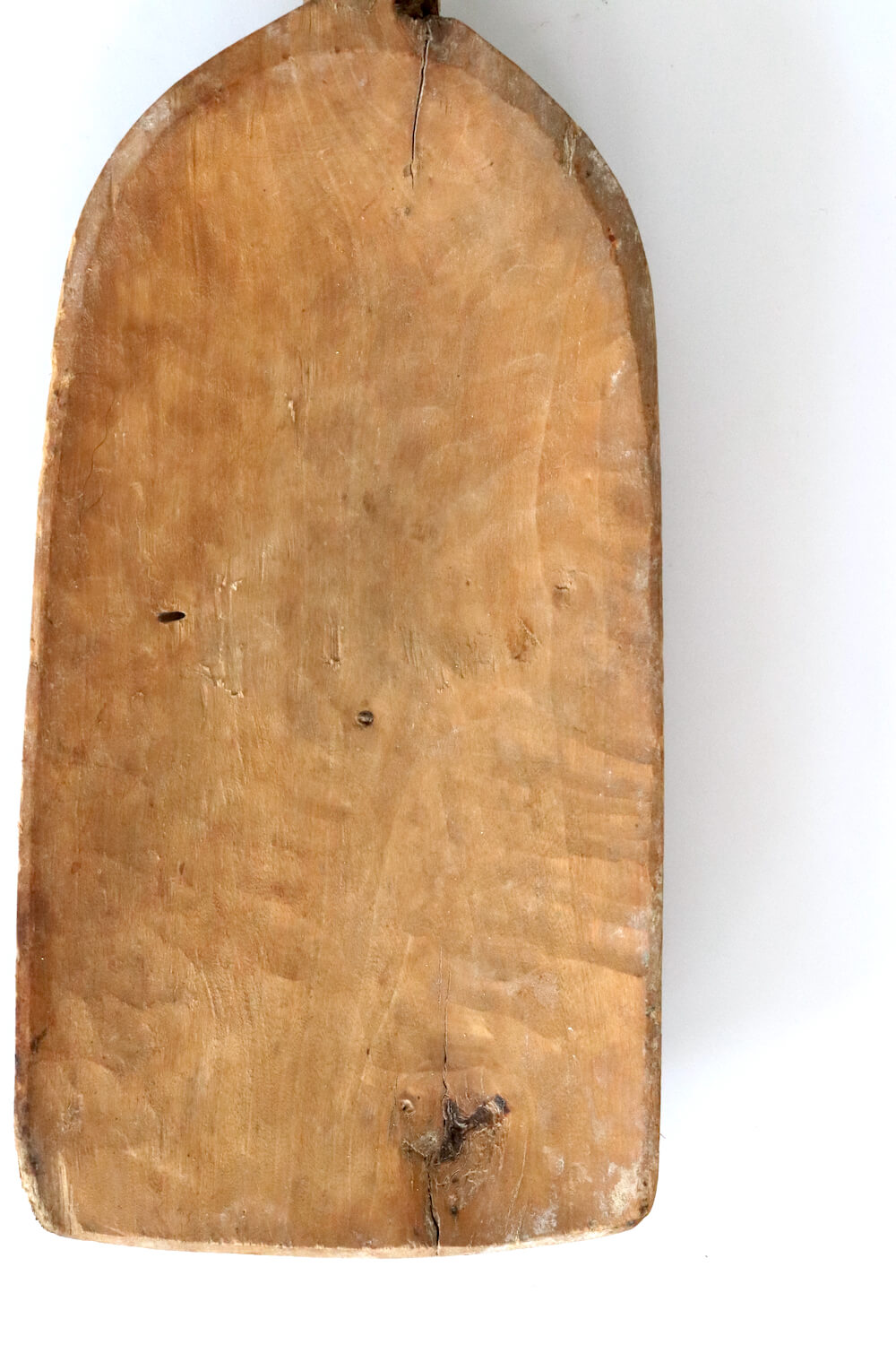 Antike Mehlschaufel aus Holz, 33x12