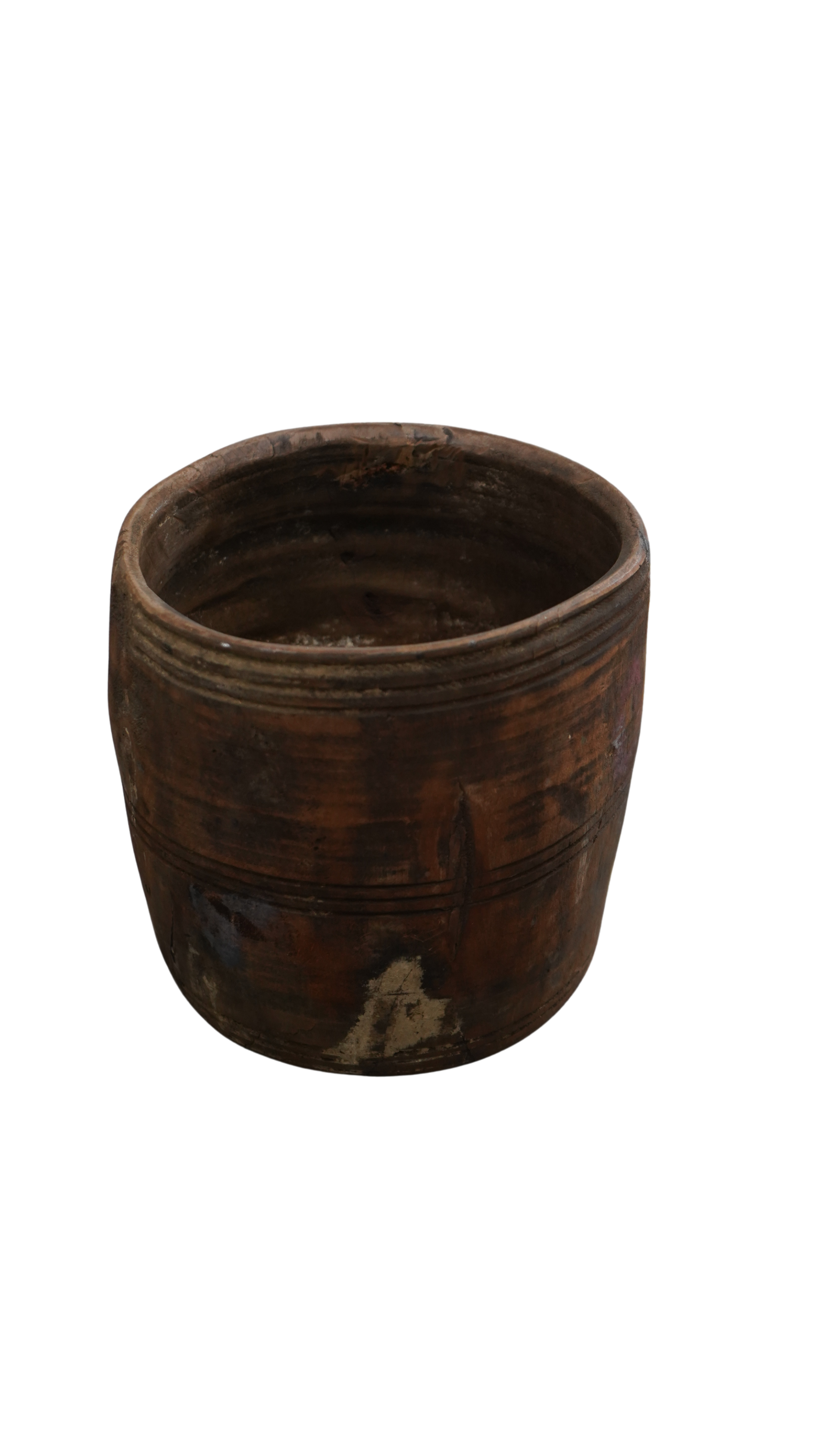 Holzpott - Nepal Holztopf