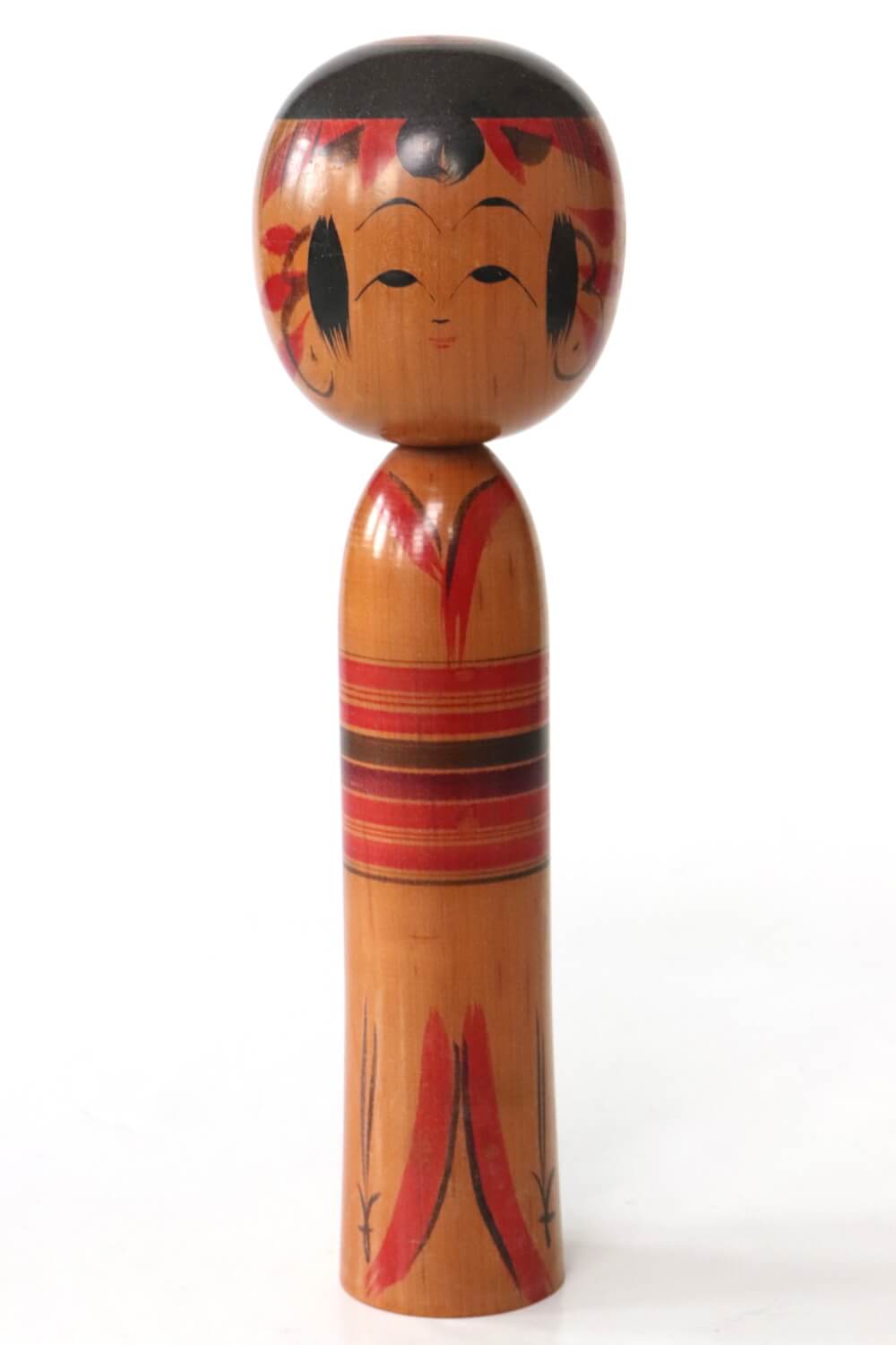 Japanese vintge wooden doll, 37 cm