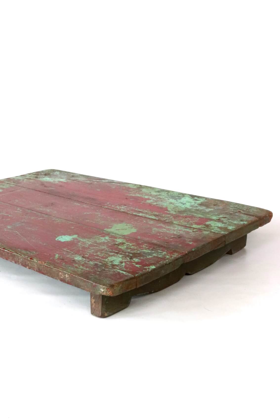Holztablett antik auf Füßen 56x42 Holztablett antik auf Füßen 56x42