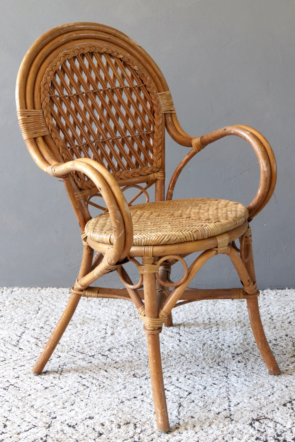 Vintage rattan chair