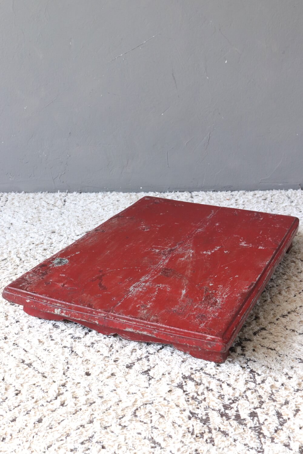 Antikes Tableau rot 60x41