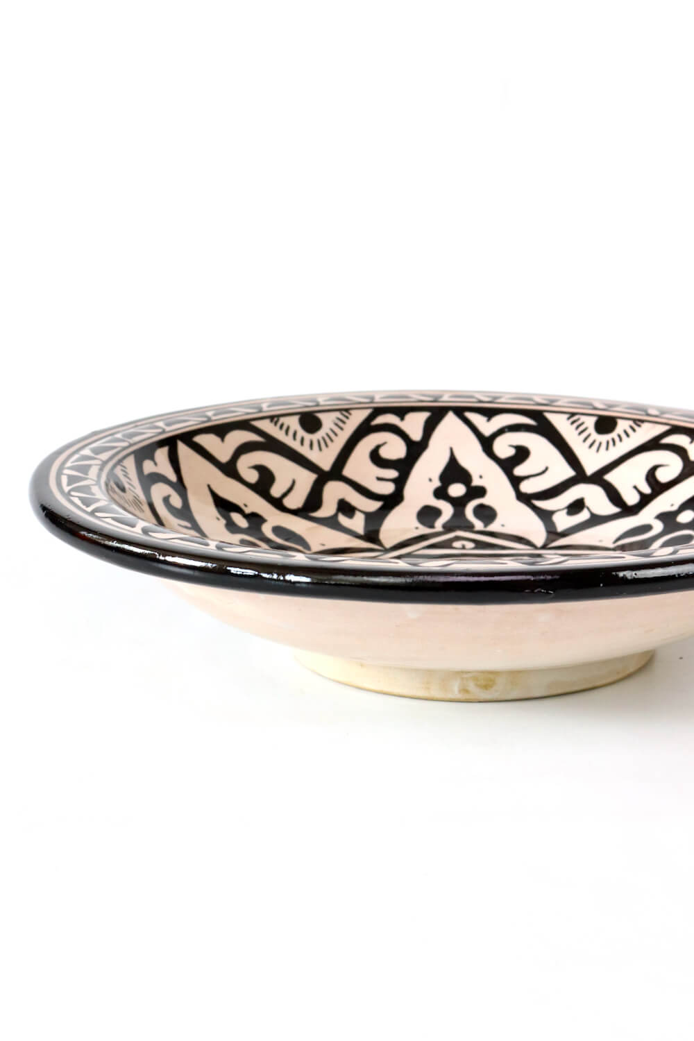 Keramikteller handbemalt Marokko ø35 cm