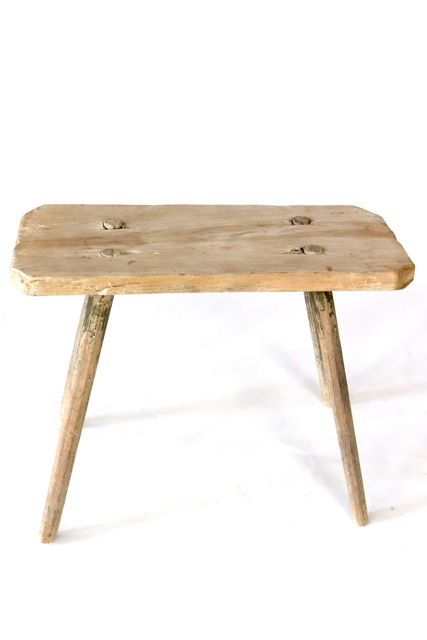 Alter Holzschemel rustikal Alter Holzschemel rustikal