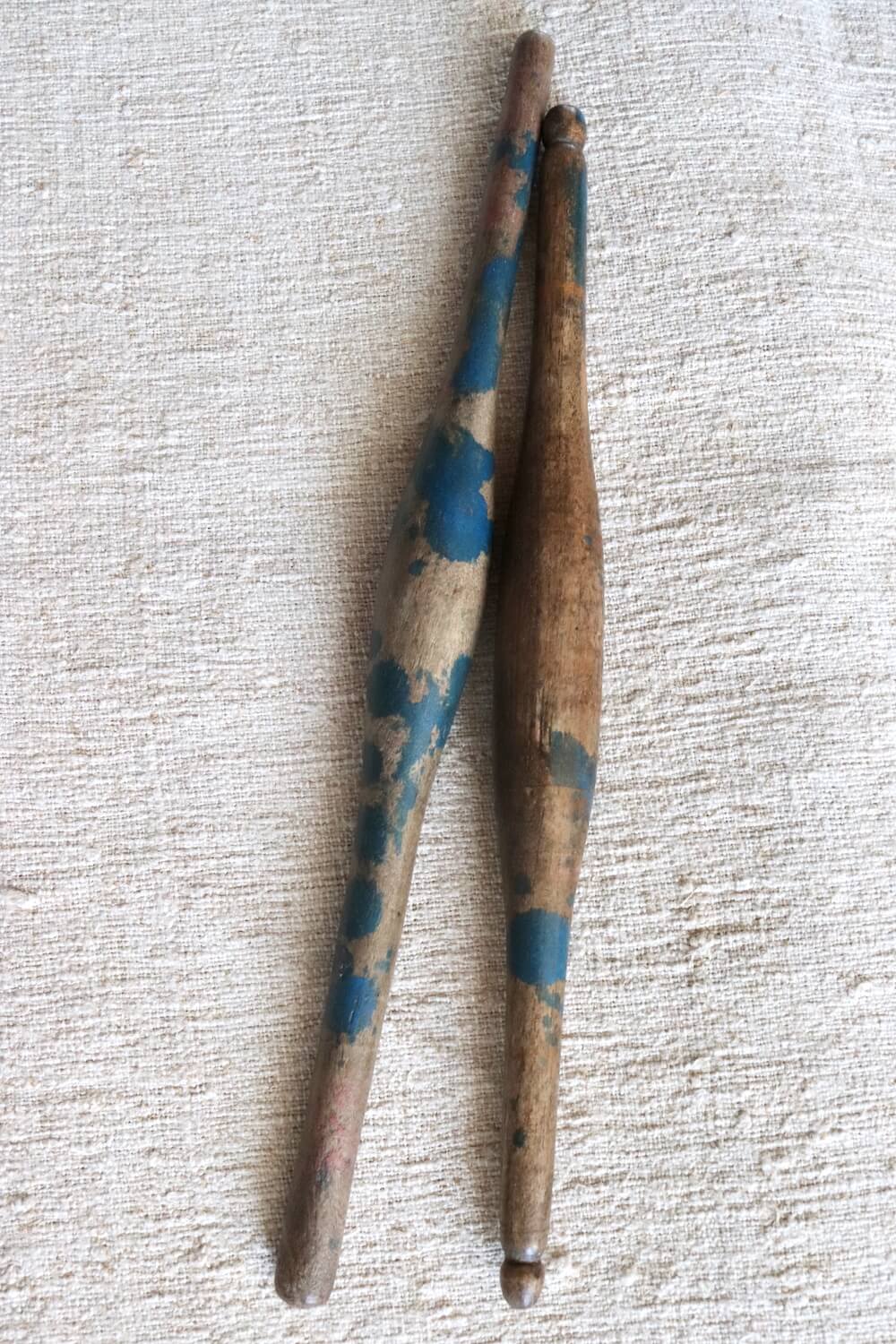 Holzrolle antik Indien 