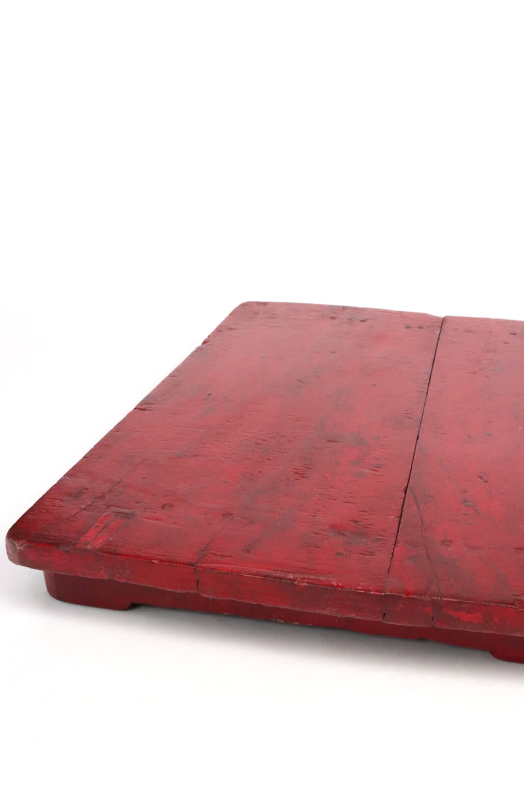 Red tray with feet