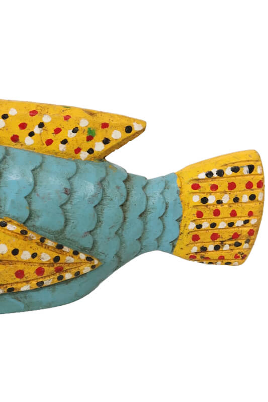 Holzfisch Mali 33 cm Holzfisch Mali 33 cm