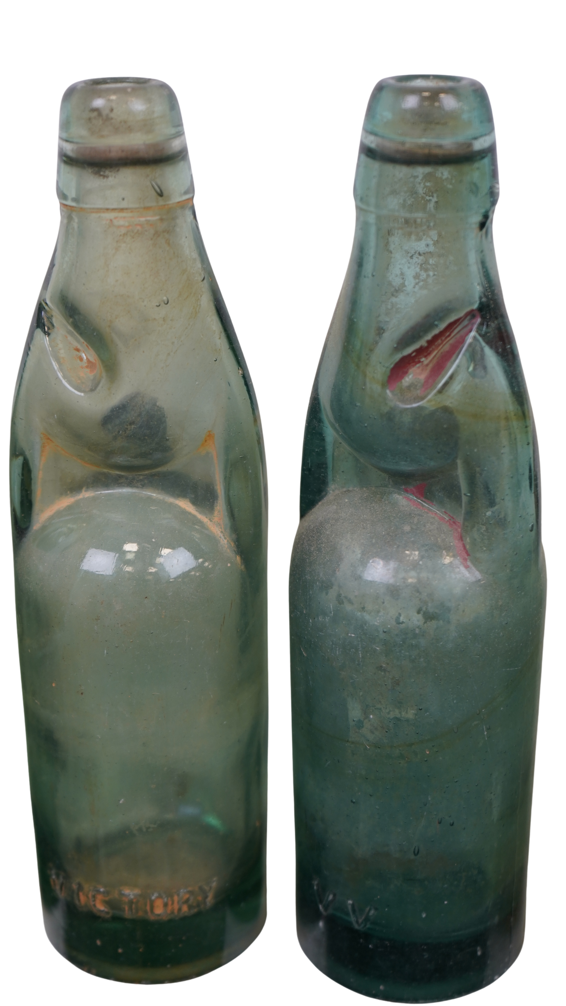 Vintage Glasraritäten - Codd-Neck-Flaschen