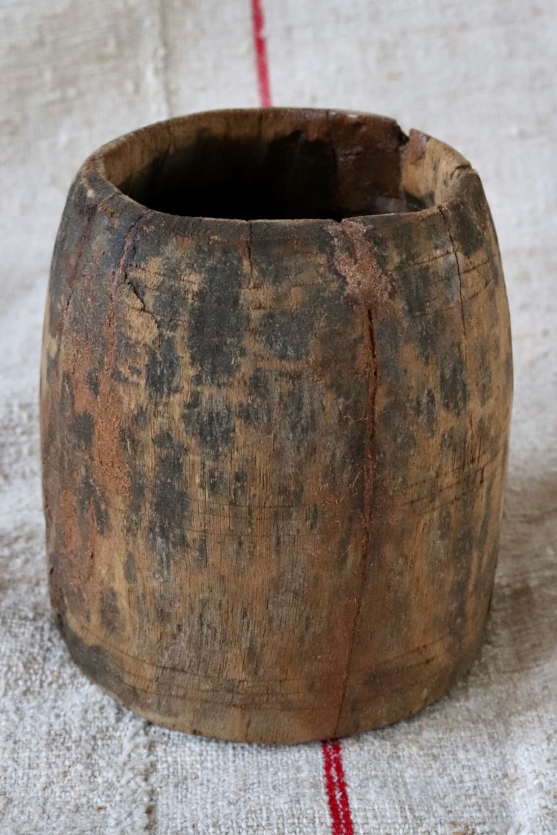 Kleiner Holztopf antik 