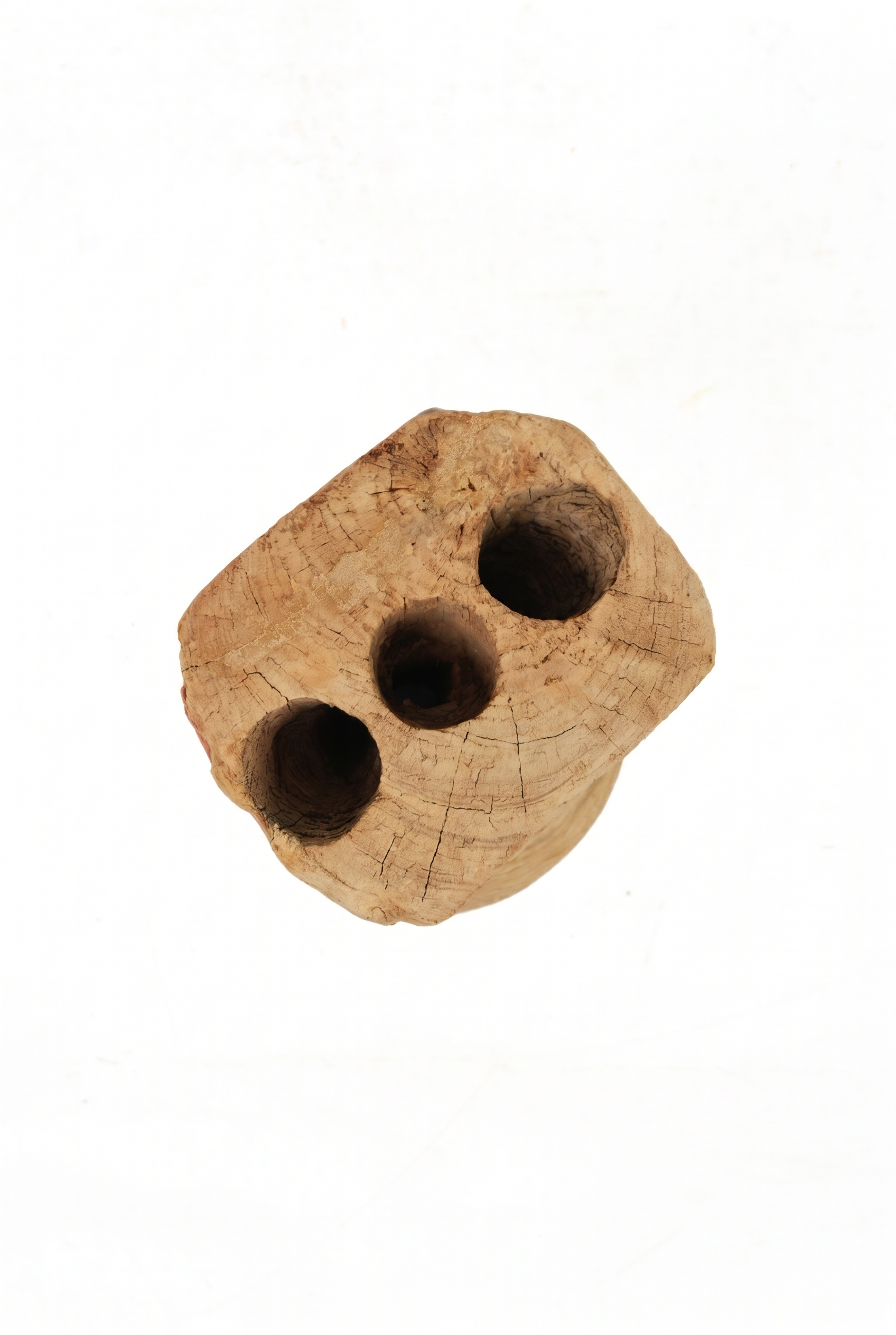 Kerzenständer aus Holz antik, rustikal