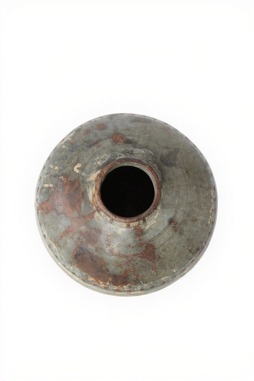 indische Metallvase
