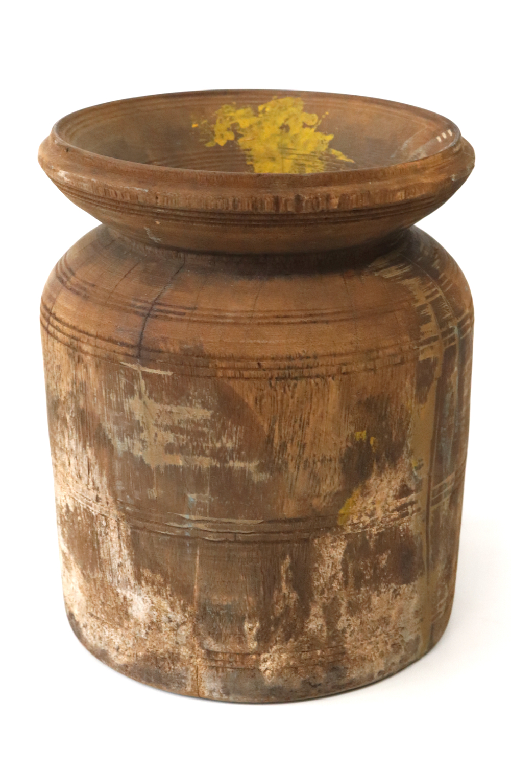 wooden pot antique