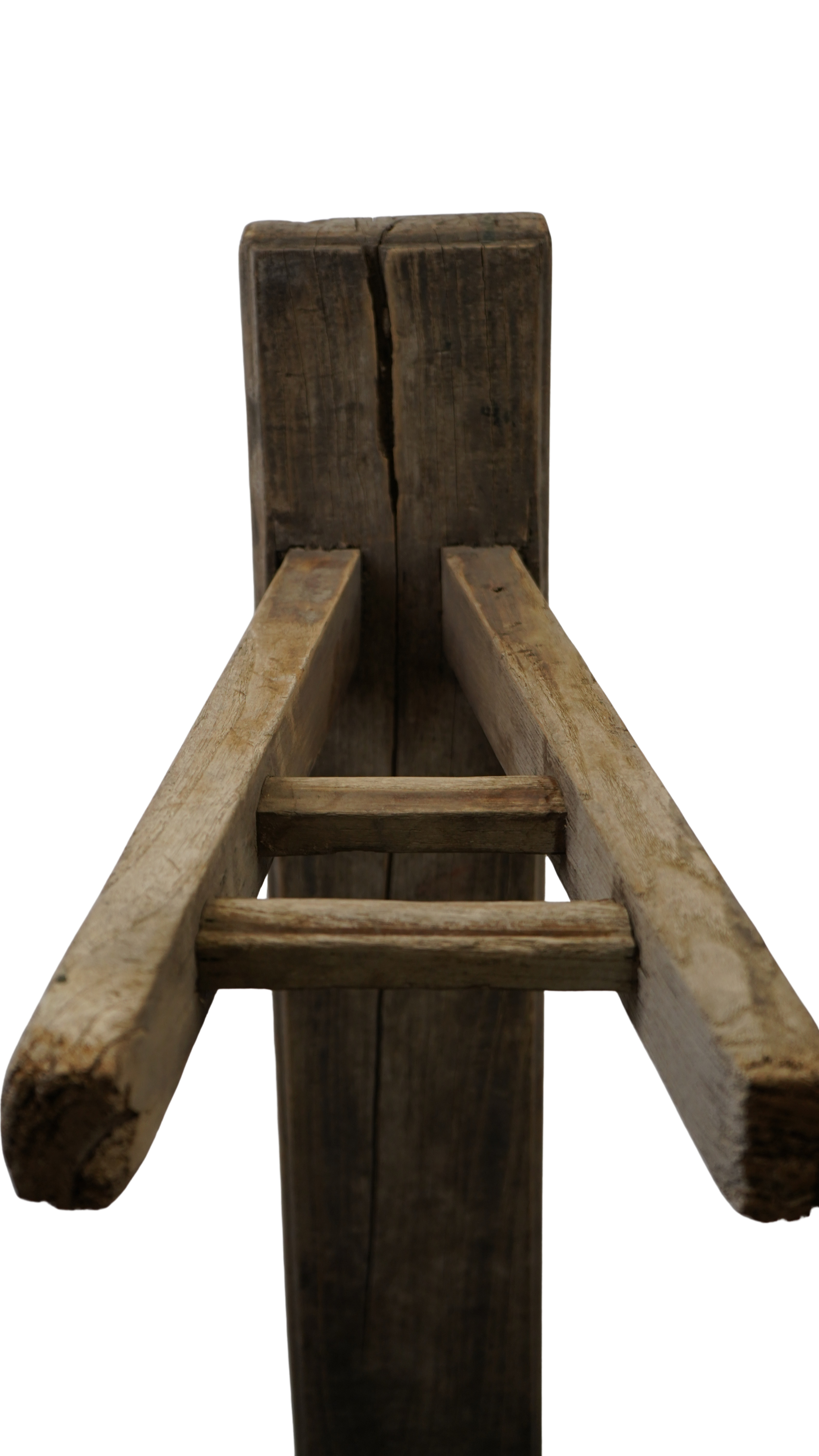 chinesische Holzbank 120 cm Massivholz