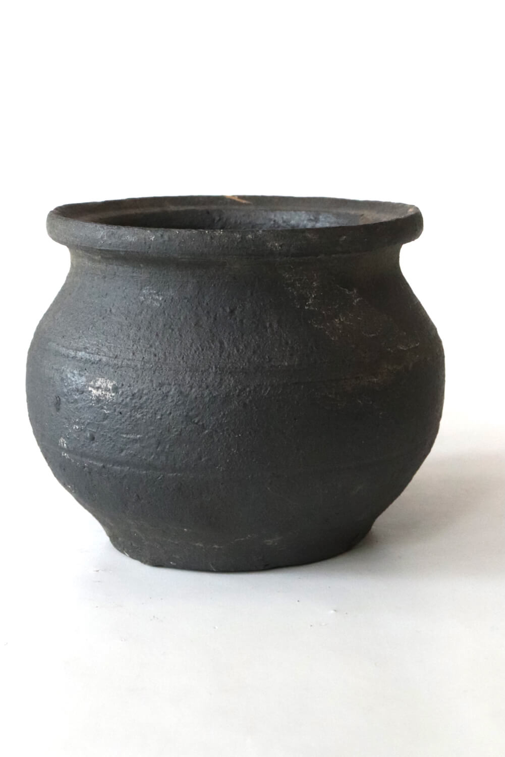 Alter Tontopf aus Indien, 9xø10 Alter Tontopf aus Indien, 9xø10