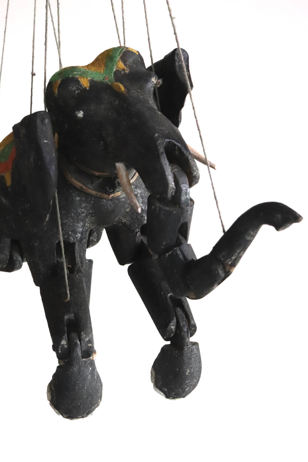 Vintage Marionette Elefant