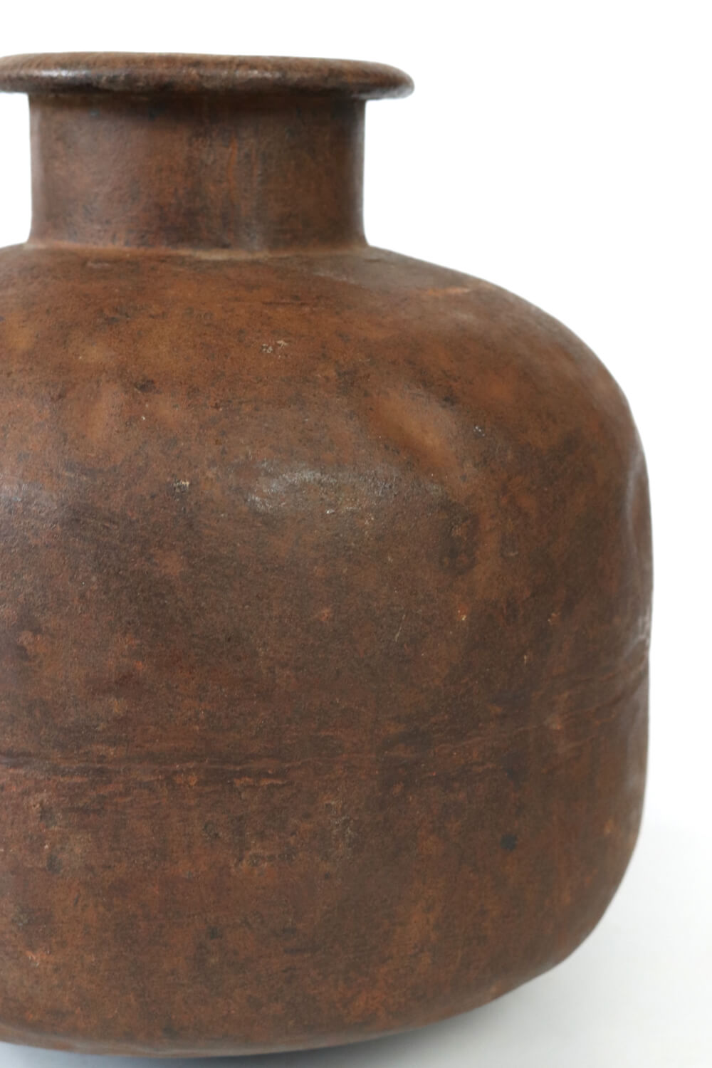 Antique water pot from India