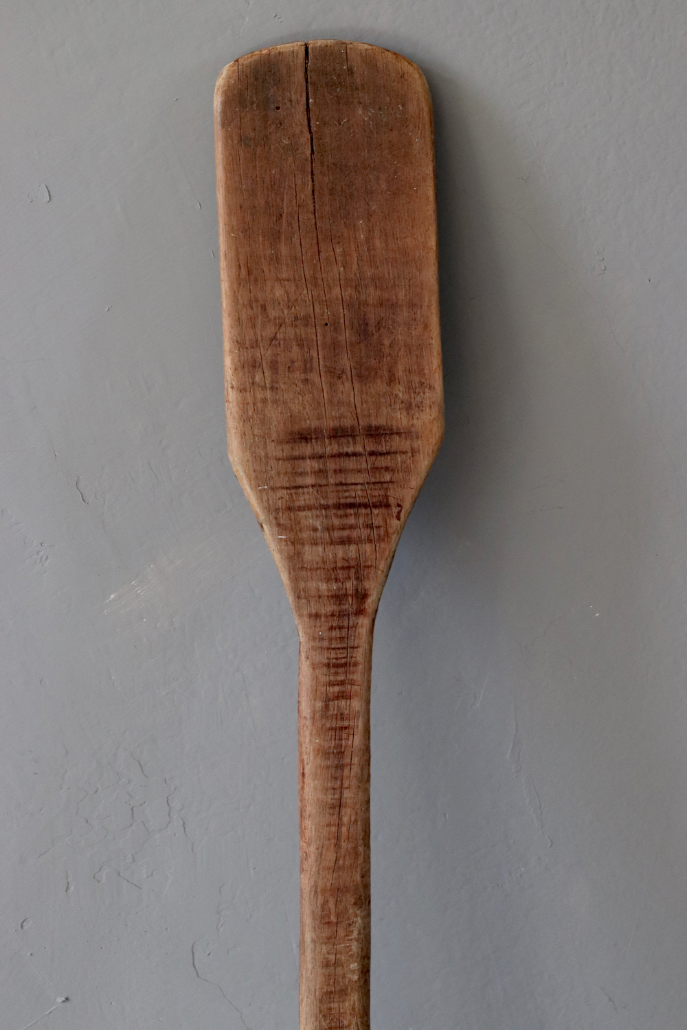 Antique wooden spatula