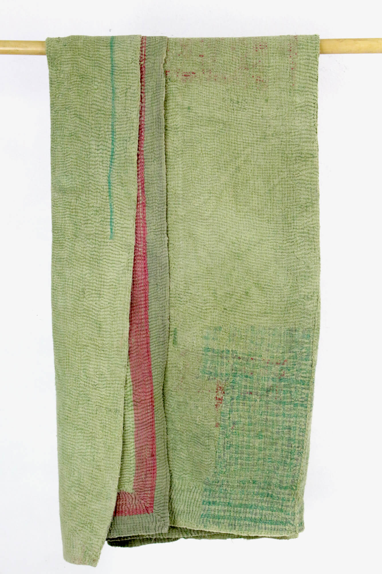 Decke aus Vintage Stoffen, Indien Decke aus Vintage Stoffen, Indien