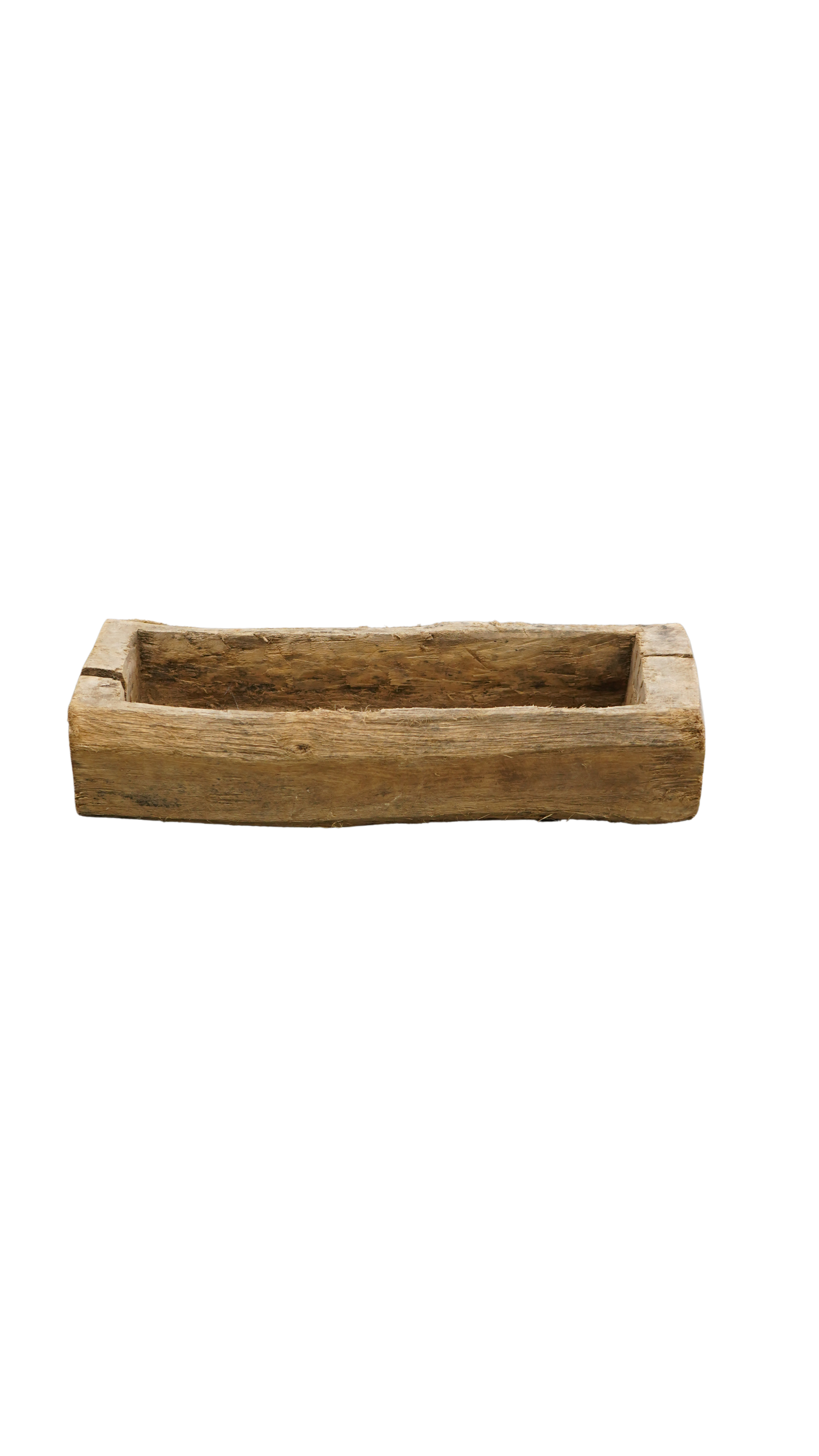 rustikale Massivholz Holzschale