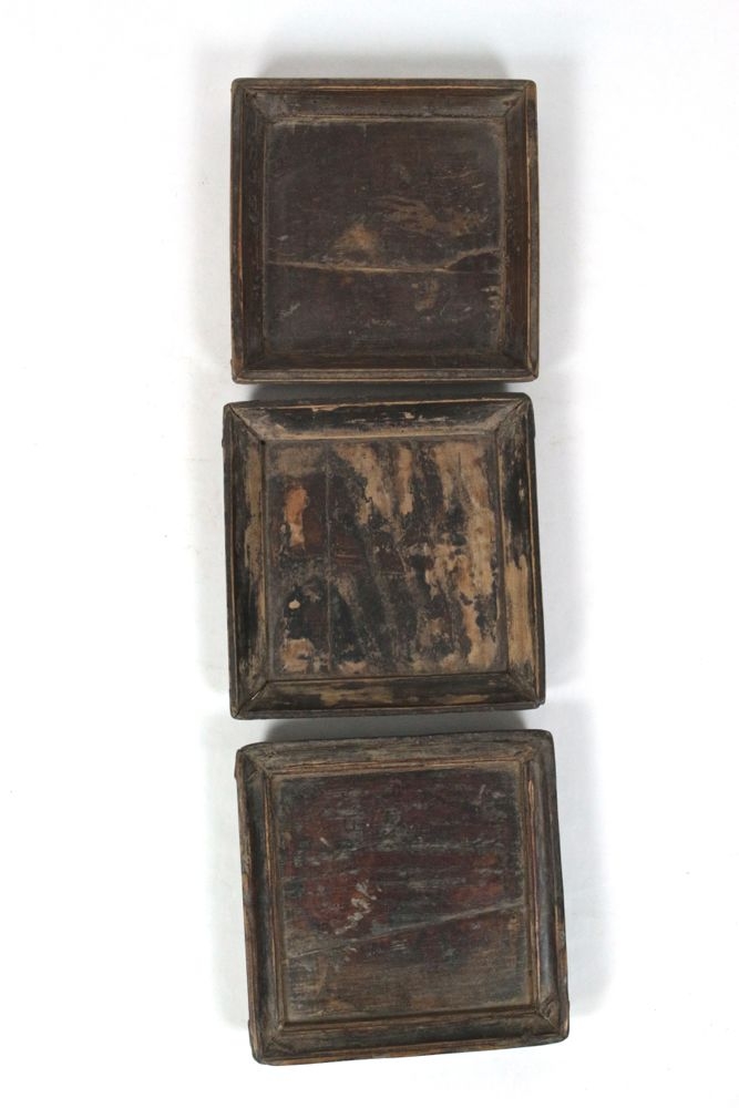 Kleines antikes Tablett, 20x20