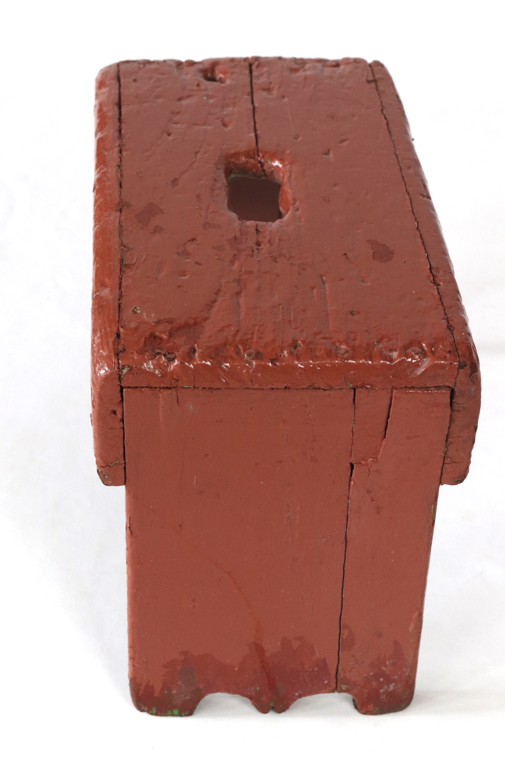 Alter Bauernschemel braun
