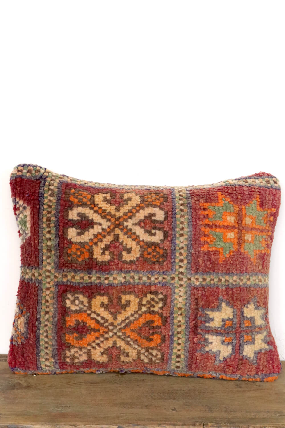 Vintage Teppichkissen Marokko  55x45