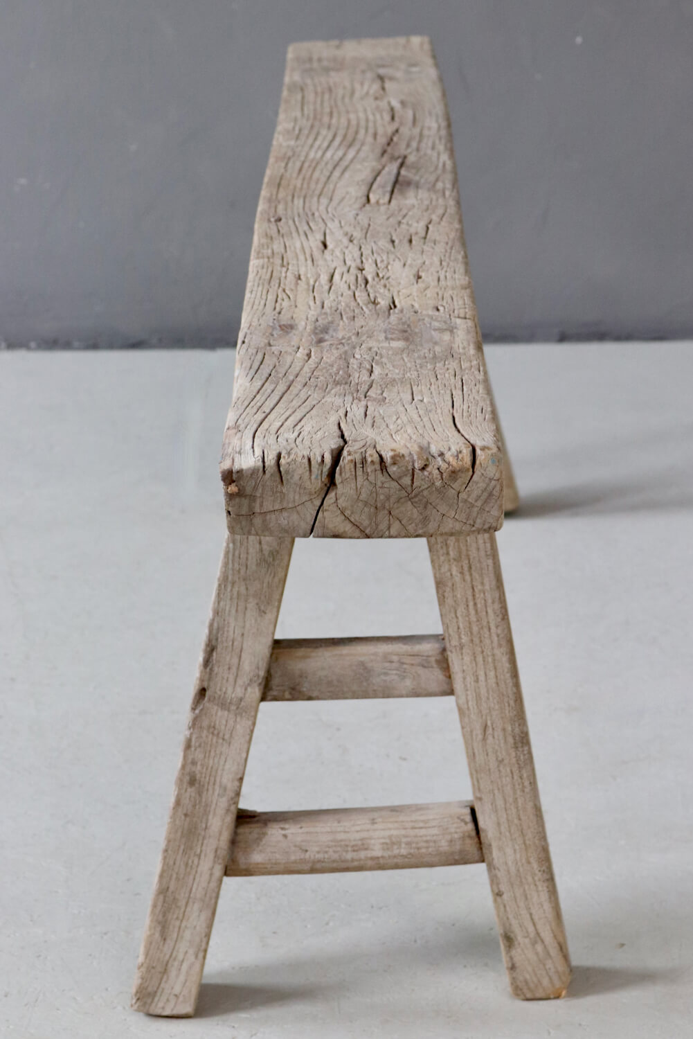 Rustic wooden bench China  153 cm