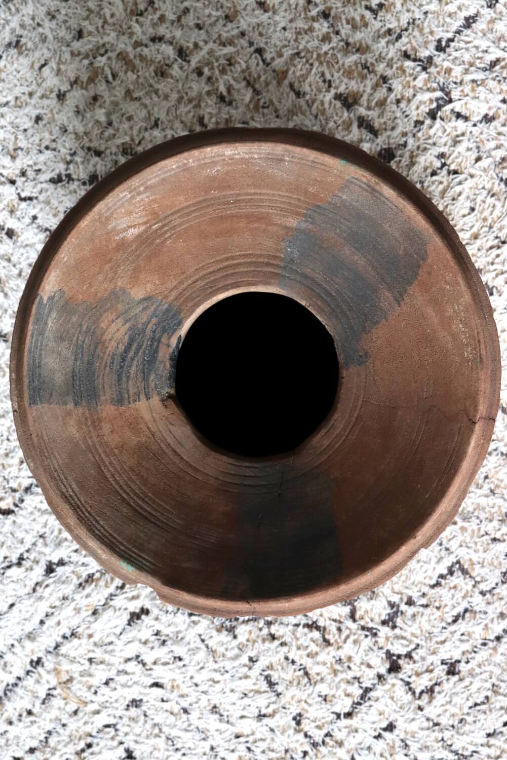 Big Nepal wooden pot 31xø27
