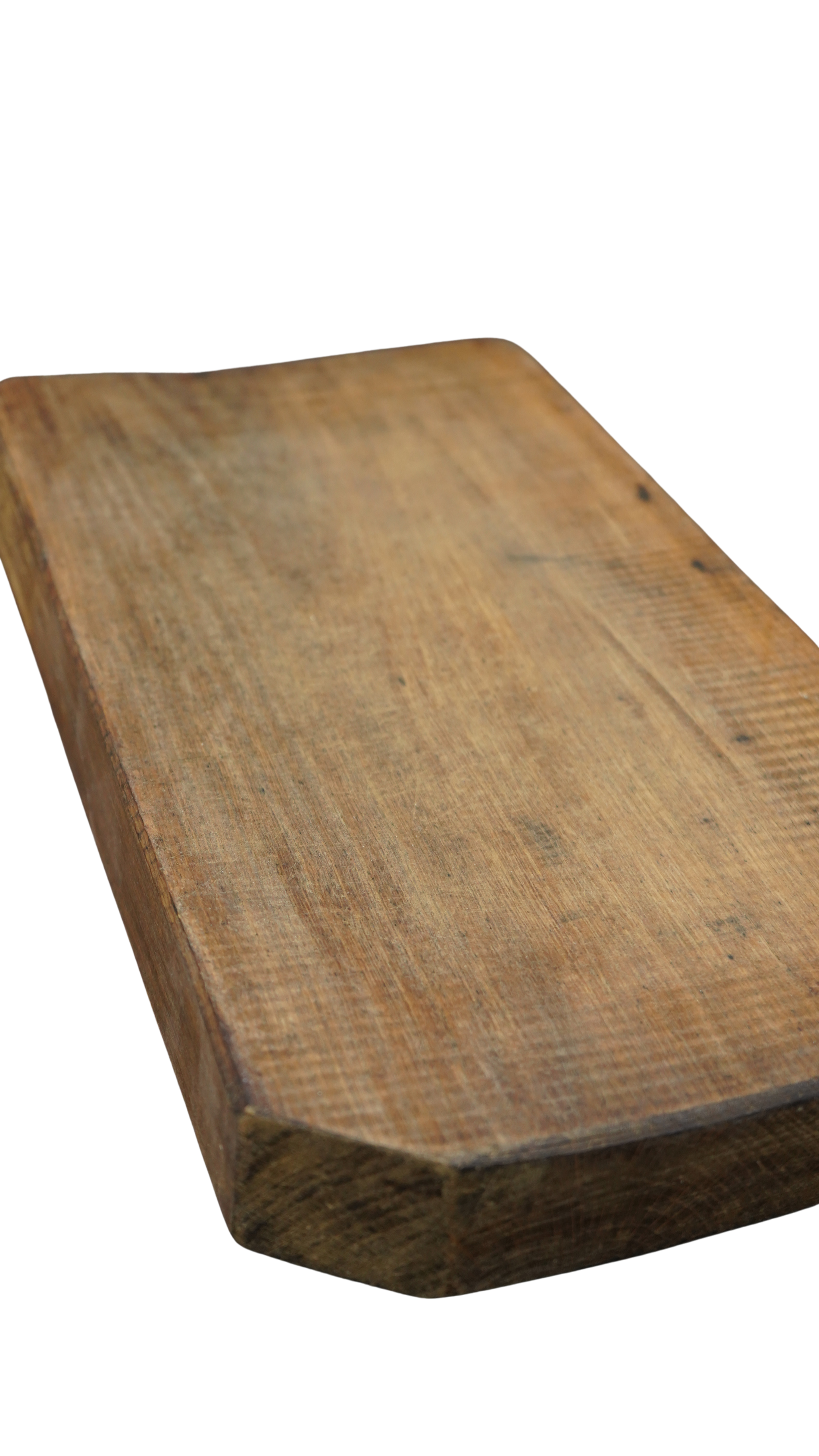 Antikes Holzbrett aus Massivholz
